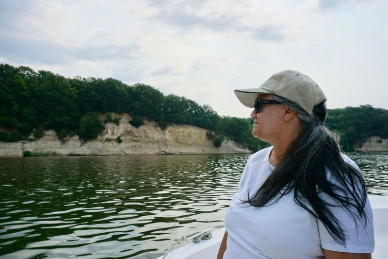 Chief Anne at Fones Cliffs