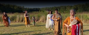 Rappahannnock Tribe Dancers and Drumat Nelson's Cove Newtown, Virginia